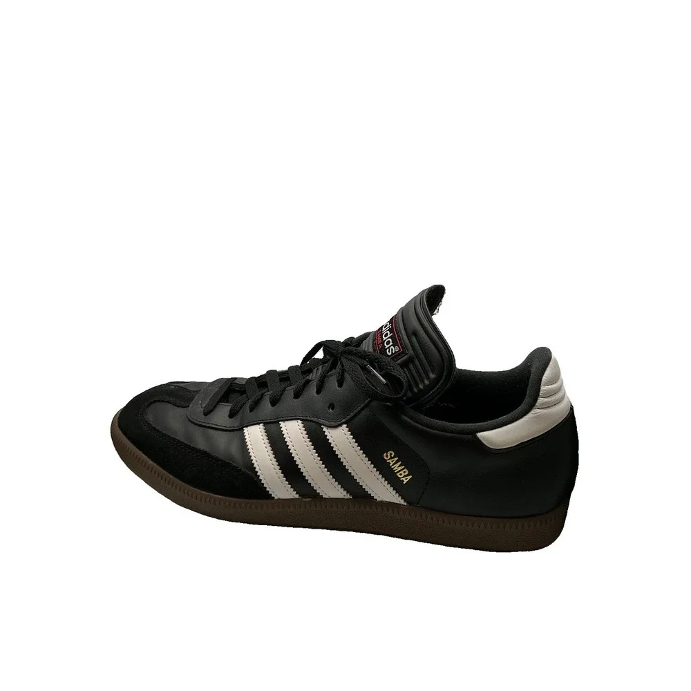 Adidas Samba Classic Black White Gum Indoor Soccer Shoes 034563 Men's Sz 11.5